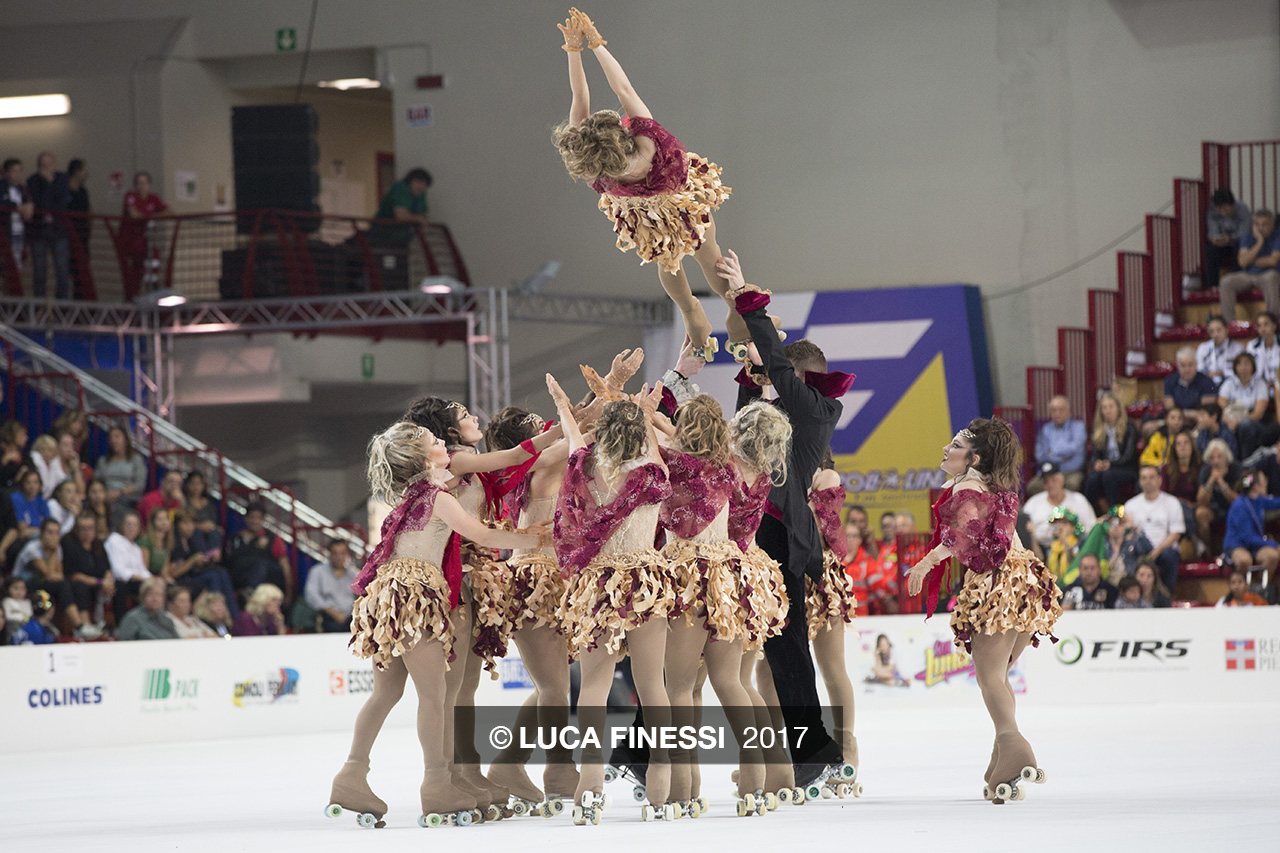 Fotografia sportiva. Campionato Mondiale di Pattinaggio Novara 2016. Foto di Luca Finessi.