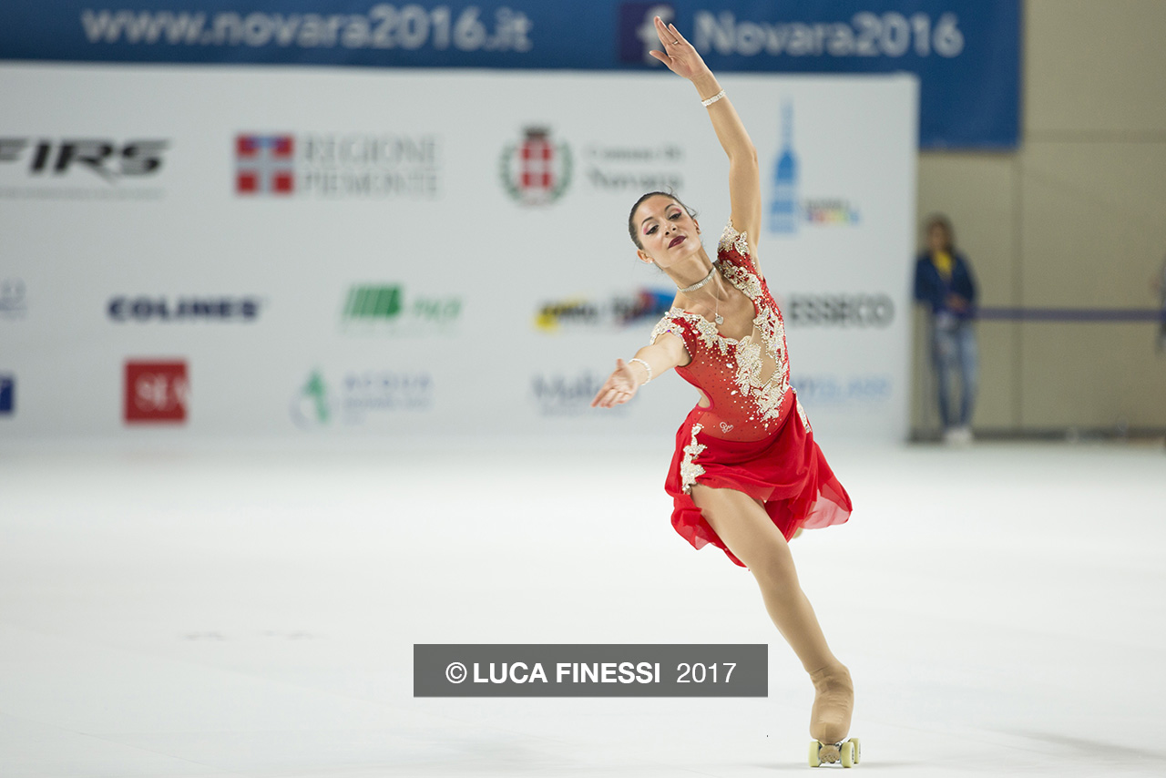 Fotografia sportiva. Campionato Mondiale di Pattinaggio Novara 2016. Foto di Luca Finessi.